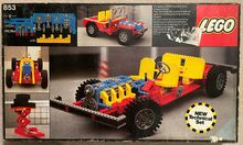 Car Chassis Red Lego 853
