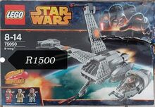 B-Wing Star Wars set Lego 75050