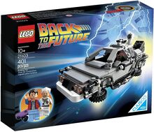 Back to the Future The Delorean Time Machine Lego