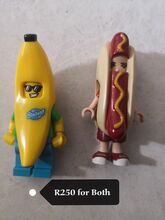 Banana and Hotdog Mini Figurines Lego