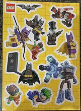 Batman Movie 2017 Promo Sticker sheet Lego