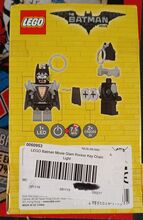 Batman Movie 2017 Key Ring Glam Rocker/KISS Inspiration Lego