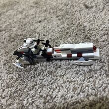 Battle on Saleucami Commander Neyo and his speeder Lego 75037
