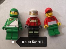 Petrol and Pitcrew Workers Lego