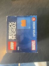 Brickheadz captain America Lego