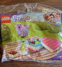 Chocolate box & flower Lego 30411