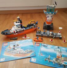 Coast Guard Patrol Boat & Tower Lego 7739