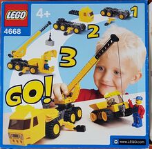 Baukran 4+ Lego 4668