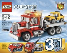 Creator 3 in 1 Highway Pickup Truck Lego