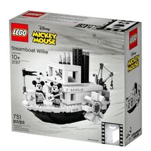 Steamboat Willie Lego 21317