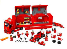 F14 T and Scuderia Ferrari Truck Lego