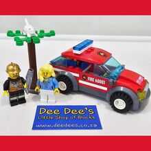 Fire Chief Car, Lego 60001, Dee Dee's - Little Shop of Blocks (Dee Dee's - Little Shop of Blocks), City, Johannesburg