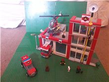 Fire Station, Lego 60004, OtterBricks, City, Pontypridd