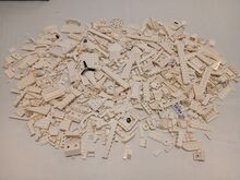 Mixed White Pieces Lego