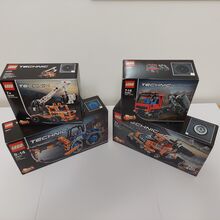 Hook loader, Cherry picker, Dozer, Race truck Lego 42084, 42088, 42071,42104