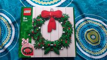 Iconic Christmas Wreath 2-in-1 Lego 40426