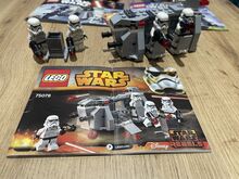 Imperial troop transport, first order battle pack & AT-AT Lego 75075, 75132, 75078