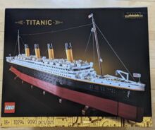 LEGO 10294 Titanic - Factory Sealed, 9090 Pieces - Iconic Model (2021) Lego 10294