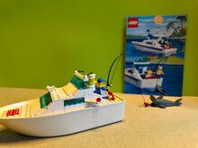 Lego 4011 Hochseeyacht mit Hai vollständig mit Anleitung Lego 4011