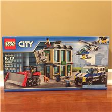 Lego 60140 Bulldozer Break-In, Lego 60140, Brickworldqc, City