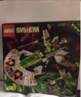 Lego 6915 Warp Wing Fighter. Lego System. Used but complete. Original box with signs of time. Rare Lego 6915
