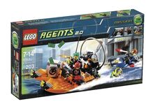 LEGO 8968 Agents 2.0 - Raubüberfall am Fluss, neu Lego 8968