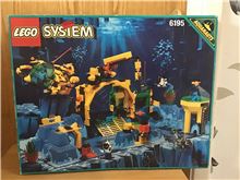 Lego aqua zone Neptune discovery lab, Lego 6195, Kasbabes, Aquazone, Highland