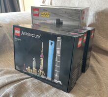 LEGO Architecture Shanghai 21039  RETIRED Brand New! Unopened! Only 3 Left! Lego 21039