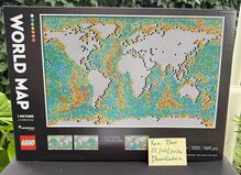 LEGO Art World Map 31203 – Sealed New Lego 31203