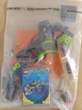 LEGO Atlantis Fish // complete - pristine condition - used once Lego 30041