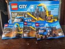 LEGO City 60075 Excavator & Truck (Retired 2015) Complete with Box & Manual Lego 60075