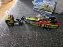 lego city race boat transporter Lego 60254