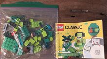 LEGO classic green bricks Lego 11007