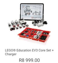 Lego educational EV3 Core set with Charger Lego 45544
