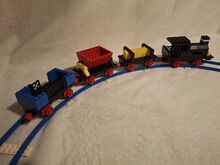 Lego Eisenbahn 171 aus 1972, Vintage Rarität plus 2x  4,5 Volt Motor 107 Lego 171