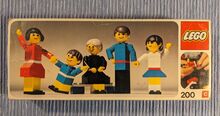 Lego Familie 200 Vintage+OVP+Anleitung Lego 200