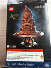LEGO Harry potter Talking Sorting Hat,Hogwarts Gift Lego 76429