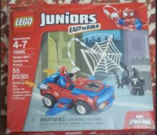Lego Juniors Spider Man: Spider Car Pursuit 10665 Lego 10665
