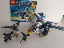 LEGO Legends of Chima Eris' Eagle Interceptor (70003) 100% Complete retired Lego 70003