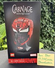 LEGO Marvel Carnage Helmet 76199 – Sealed New Lego 76199