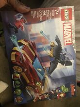 Lego Marvel - Iron Man Car & Black Panther vs.Red hulk Lego 76310