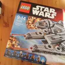 Lego Millennium Falcon new in box Lego 75105-1