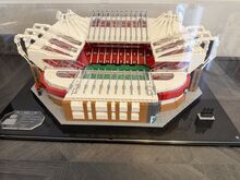 Lego Old Trafford Stadium (Built) with Wicked Brick Display Case Lego 10272