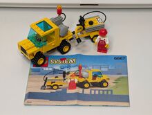 LEGO Set 6667, Strassenbau-Reparaturwagen Lego 6667