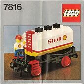 Lego  Shell Tankwagen Lego 7816