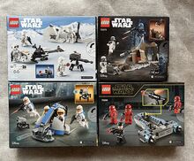 Lego Star Wars Battle-Pack-Bundle Lego 75320, 75359, 75373, 75266