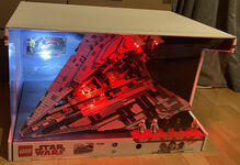 Lego Star Wars First Order Destroyer / Sternenzerstörer - Diorama / Schaukasten Lego 75190