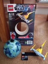 Lego Star Wars Naboo starfighter and Naboo 9674 mini figure not included Lego 9674