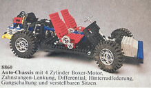 Lego Technic Car Chassis / Auto Chassis von 1980, Lego 8860, Lego-Tim, Technic, Köln