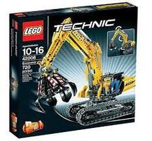 Lego Technic Excavator, Lego 42006, Rakesh Mithal, Technic, Fourways 